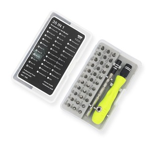 35 1 Electrician All-One Mini Socket Screwdriver Set Steel Multi-bit Magnetic Kit Tool Phillips iPhone Implant Torx OEM Box