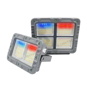 Emergency Solar Flood Light 150w 300w Aluminum All in One Solar Flood Lamp With Bluetooth