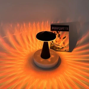 Modern Minimalist Torch Mini RGB LED Night Lamp Indoor USB Rechargeable Dimmable Table Lamp High CRI 90 Reading Bedroom Plastic