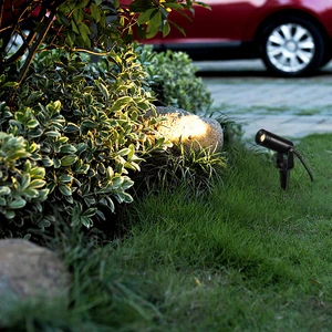 Modern 3W Aluminum Black Garden Lighting IP65 Outdoor Led Flood Light