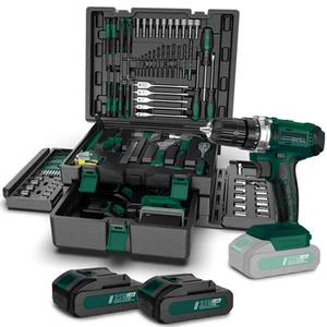 Complete 216pc Professional Mechanic Tool Set, Industrial Hand Tool Kit for Car Repair with Socket Wrench and Tool Box