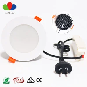 SAA Australia Standard 5-Year Warranty Custom OEM Dimmable Tricolor Residential LED Downlight 10W 13W Modern For Living Room