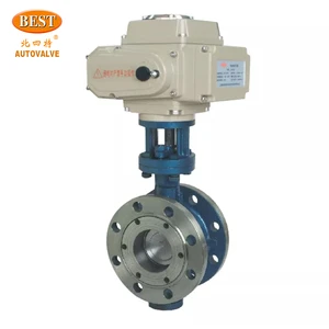 C813 Carbon Steel C813 Stainless Steel Electric Tri-eccentric Hard-seal Butterfly Valve