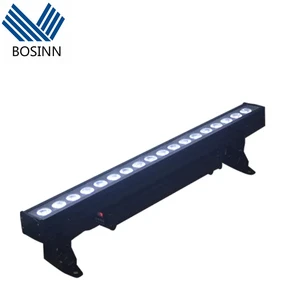 Led Landscape Lighting Pedestrian Walkway Linear Flood Light Bridge Building Outline DMX512 Wall Washer Lamp