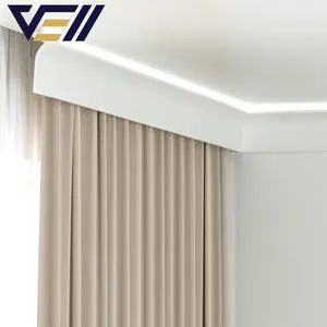VELL Modern LED Crown Molding For Ceiling And Wall Decoration Energy Saving