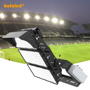 Outdoor Ultra-Bright 120-180lm/w Floodlights Aluminum Glare Shield 300W 600W 800W Led Flood Lights For Yard Garden Stadium Lawn