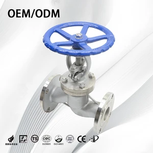 ANSI Insulation Industrial Flanged Globe Valve Stainless Steel High Temperature Resistant Flange Insulation Stop/globe Valve