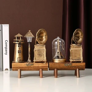 Retro Children's Luminous Small Light Night Light Desktop Bedside Ornament Send Female Boyfriend Girlfriend Store Gift Supply