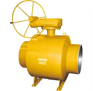 Hot Sales Turbine Natural Gasball Valve Carbon Steel Ball Valve Q367F Turbine Fully Welded Ball Valve