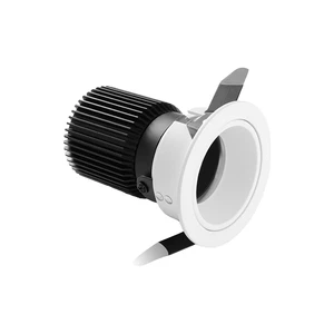 Commercial Lighting Adjustable Downlight 7W 10W 12W 15W 18W 24W COB Ceiling Spot Light for Saloon Bar Hotels Premium Hotel