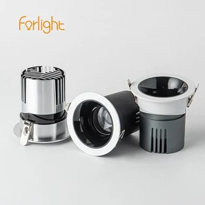 High-end LED Spot Light Ceiling Recessed Grill Spotlight Anti Glare Adjustable Spotlight Downlight 12w Indoor Round Spot Light