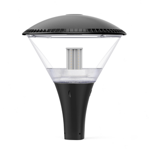 Column Fitting E27 Lamp Sets up Quickly LED Post Top Light Fits Garden Posts Enables Easy Installation