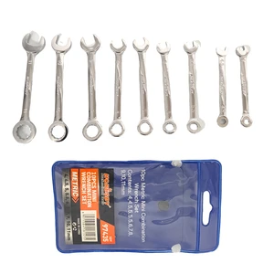 Wholesale 20 PCS Mini Double Head Wrench Set, Chrome Plated CR-V Steel for Tool Resellers