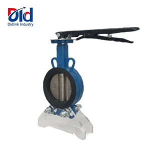 Manual Butterfly Valve Wafer butterfly Valve Cast Iron Soft Sealing Center Line Wafer butterfly Valve