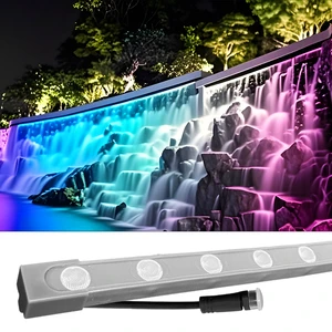 Lqx2018 24v Dc 24w Neon Strip Light Wall Washer Led Wall Washer Light Outdoor for Architectural Building Facade Mall Decorative
