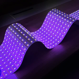 Easy Install RGBW LED Light Sheet 10M Flexible Panel for Custom Size Backlighting Design