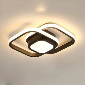 LED Ceiling Lamp Indoor Ceiling Lighting for Corridor Balcony Black White 20W 22W 32W 36W for Bedroom Living Room 110-220V CE AC