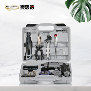 Multi-functional Electric Tool Set Complete Household Power & Hand Tool Hybrid Electric & Hand Tool Set