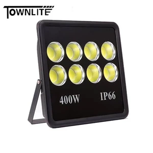 IP65 Waterproof 400W AC Powered Aluminum LED Outdoor Flood Light-40000lm Super Bright for Sports Stadiums & Gardens