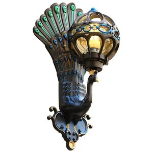 Customized High Quality IP65 E27 4000K LED Wall Light Waterproof Solar Garden Landscape Outdoor Lighting