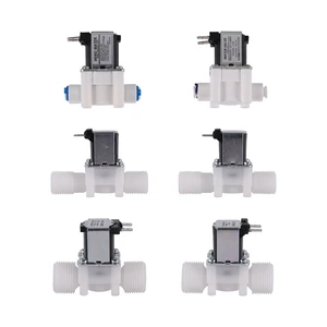 1/4 1/2 3/4 Inch DC12v AC 220v Normally Closed Water Electric Solenoid Valve for Ro Water Purifier