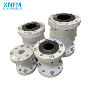 VF Series DN50-DN300 Pneumatic Pinch Valve Full Bore Air Operated Control Valve for Bulk Solids and Multiple Media Handling