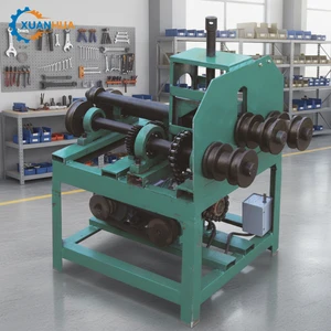 Hot Sale Semi-Automatic Full CNC Stainless Steel Alloy Aluminum Hydraulic Motor Engine Pipe Roll Profile Bending Machine 3KW