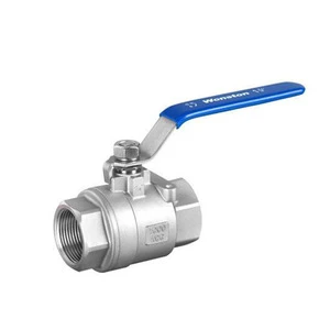 GOGOATC China Manufacture Stainless Steel 2pcs Forged Ball Valve,304 SS 2pcs Ball Valve high quality
