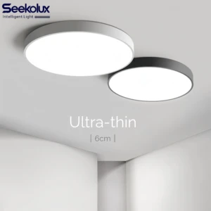 OEM ODM High Brightness Aluminum Acrylic Surface Mounted LED Ceiling Light Modern APP Remote Switch 10W-90W 2700K-6000K Living