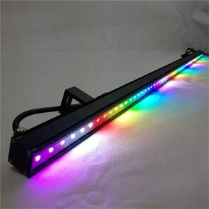 DMX512 Control IP65 Led Full Rgb Color Dmx 12v Digital Tube 8/12/16/24/32pixel Dmx 3d Rgb Tube for Night Club