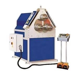 Automatic Hydraulic Metal Machine Angle Iron Rolling Profile 3 Roller Bending Machine