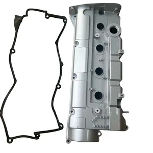 2241023762 Engine Valve Cover W/ Gasket Suitable Aluminum Engine Valve Cover 22410-23762 for Korean Cars