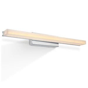 Glamorous Chrome Bathroom Vanity Light Fixtures the ideal bathroom lighting Installed above mirrors