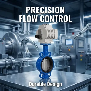 Stainless Steel Sanitary Valve High Temperature Working With Matching 12-point Auxiliary Handle Electric Butterfly Valve