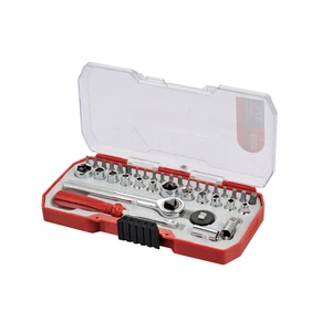 Supplier Wholesale 37pcs Carbon Steel Professional Mechanics Auto Wrench Socket Tool Set Repair Tool Combination Mixed Tools Set