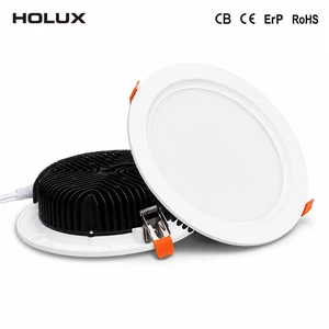 IP44 UGR<22 Commercial 9W 4000K 720lm 80lm/W CRI80 15mm Round Recessed LED Slim Panel Downlight