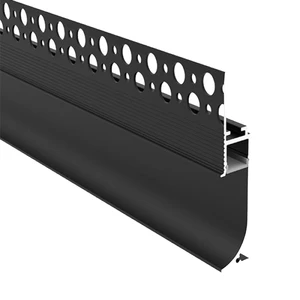Aluminum Alloy 6000 Series Led Profile Gypsum Strip T-Profile Wall Washer For Decorations