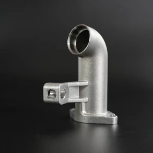 Hydraulic Lubrication Equipment Stainless Steel Elbow Valve Body with Fixed Mount Bracket Flow Manifold Class 101 Mold