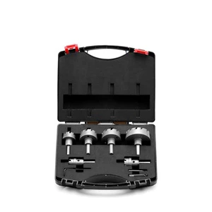 CHTOOLS Tungsten Carbide TCT Alloy Power Tool Set Hand Tool Kit for Cutting Plastic Steel Includes Drills Electrical