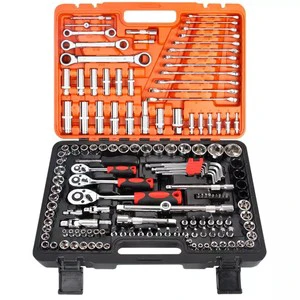 150 piece mechanic tools full automotive set auto repair set diy tool wrench socket hardware tool
