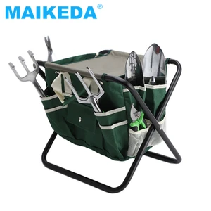 Gardening Tool Set Include Trowel Hoe and Fork Vintage 9PCS Garden Tools With Wooden Handle