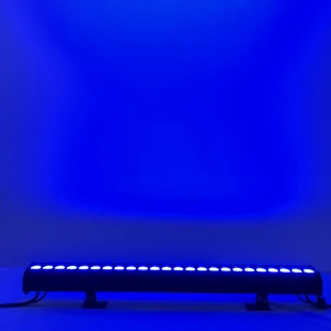24pcs 3W Led Wall Washer Outdoor Lighting Bar 4in1 With Dmx Lights Flexible Led Wall Washer Light