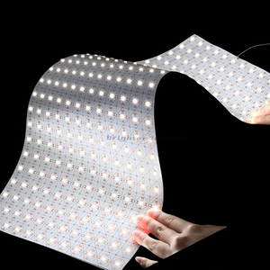 24V Flexible LED Sheet Light Landscape Backlit Single Color CCT RGB RGBW Addressable RGB Optional Panel CRI95 50000 Hours