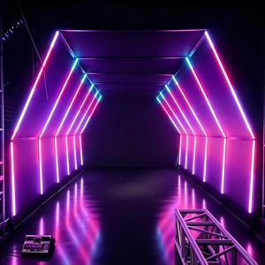 Dmx Rgb Tunnel Light Disco Lights Party Led Manufacturers Luces De Escenario Dmx Square Led For Club Bus Dj Light