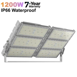 Outdoor Sports Courts Football Field Stadium Large LED Flood Light 1200w Refletor Led Flood Lights With CE ETL Listing