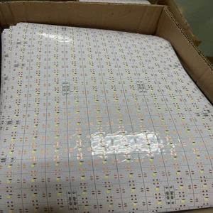 LED PVC Body Panel Lights SPI RGBW SMD2835 Bright Panel Flexible Backlight Led Flexible Sheet Led Light for Marble Table