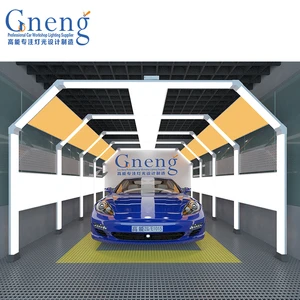 Manufacturer Detailing Light Tunnel LED Linear Lighting at Auto Repair Shop Tunnel Aluminium Housing 10cm Wide