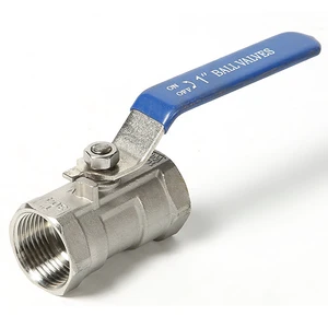 Stainless Steel One-piece Ball Valve 304/316 Manual Switch Female Thread Ball Valve Q11f, Tap Water Valve