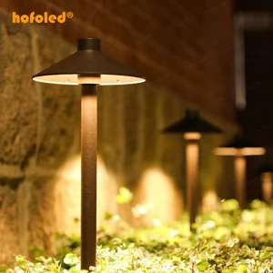 12v 24v Cast-Aluminum Pathway Backyard Outdoor Garden Lights IP65 Waterproof Landscape Path LED Lawn Lights