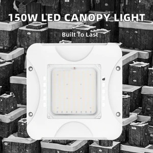 High Power LED Gas Station Canopy Light Waterproof Ceiling Canopy Light for Commercial Parking Areas